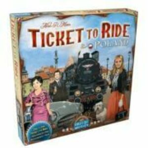 Joc de societate, Ticket to Ride, Map Collection: Poland, limba engleza imagine