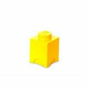 Cutie depozitare LEGO 1 galben imagine