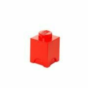 Cutie depozitare LEGO 1 rosu imagine
