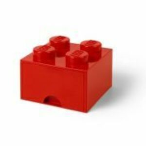Cutie depozitare LEGO 2x2 cu sertar rosu 40051730 imagine