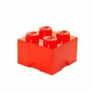 Cutie depozitare LEGO 2x2 rosu 40031730 imagine
