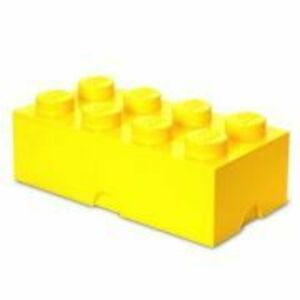 Cutie depozitare LEGO 8 galben imagine