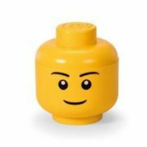 Cutie depozitare S Cap minifigurina LEGO, baiat imagine