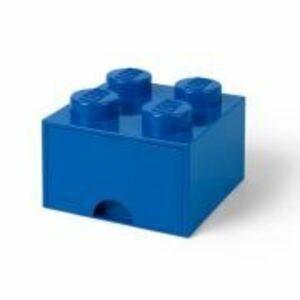 Cutie depozitare LEGO 2x2 cu sertar albastru 40051731 imagine