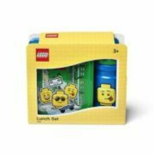 Set pentru pranz LEGO Iconic albastru-verde imagine