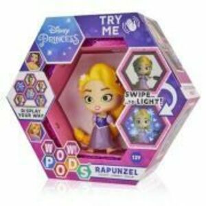 Figurina Rapunzel, Disney Princess, Wow! Pods imagine