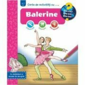 Carte de activitati cu... Balerine - Elke Broska imagine