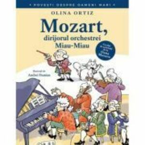 Mozart, dirijorul orchestrei Miau-Miau - Olina Ortiz imagine