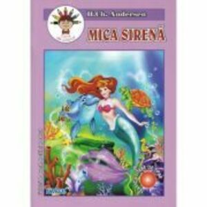 Mica Sirena - carte de colorat imagine