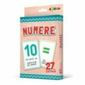Numerele - cartonat imagine
