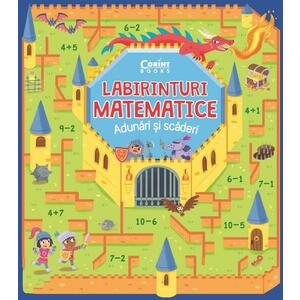 Labirinturi matematice – Adunari si scaderi | imagine