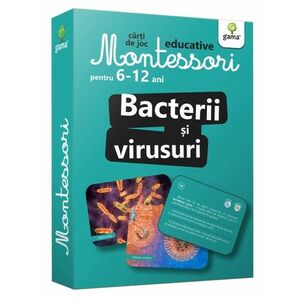 Bacterii și virusuri - Carti de joc Montessori pentru 6-12 ani imagine