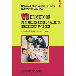 50 de metode de instruire pentru a facilita înțelegerea unui text imagine