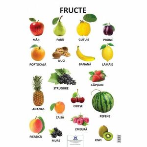 Planșă - Fructe imagine