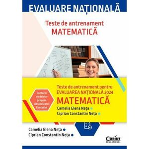 Evaluare națională 2024. Matematică. Teste de antrenament imagine