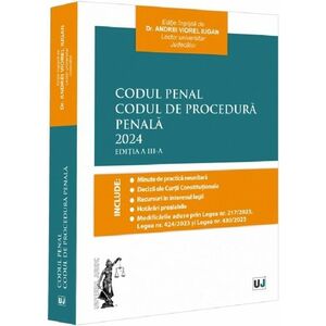 Codul penal. Codul de procedura penala Ed.3 imagine