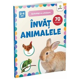 Invat animalele/ Activitati cu stickere imagine