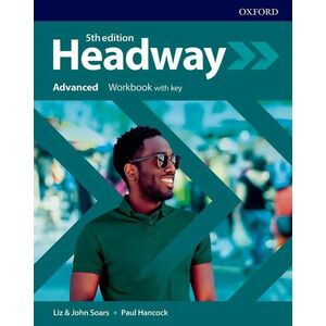 Headway 5E Advanced Workbook with Key imagine