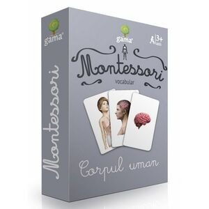 Carti de joc Montessori. Corpul uman imagine