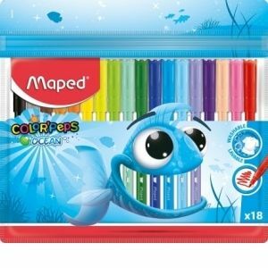 Carioci Color Peps Ocean 18 culori/set, Maped imagine