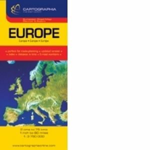 Harta rutiera Europa imagine