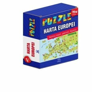 Puzzle Harta Europei imagine