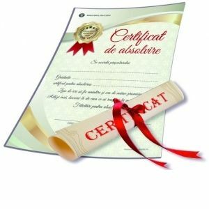 Certificat de absolvire gradinita imagine