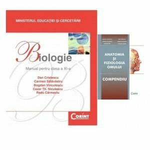 Pachet 2 carti pentru Admiterea la Medicina: Biologie / Cristescu - Manual pentru clasa a XI-a + Anatomia si fiziologia omului - Compendiu imagine