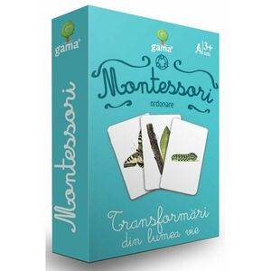 Carti de joc Montessori. Transformari din lumea vie imagine