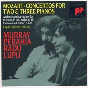 Mozart: Concertos For Two and Three Pianos | Radu Lupu, Wolfgang Amadeus Mozart, Murray Perahia imagine