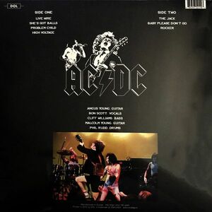 AC/DC - Live At Agora Ballroom, Cleveland, August 22nd, 1977 (Orange Vinyl) | AC/DC imagine