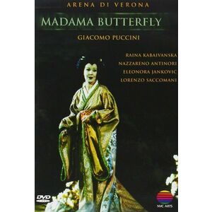 Giacomo Puccini: Madama Butterfly (DVD) | Raina Kabaivanska, Nazzareno Antinori, Eleonora Jankovi, Lorenzo Saccomani, Orchestra e Coro dell’Arena di Verona imagine