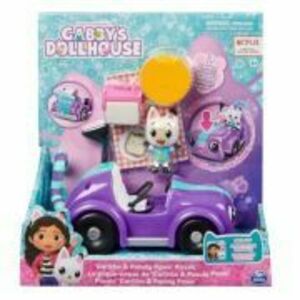 Vehicul cu figurina Gabbys Dollhouse imagine
