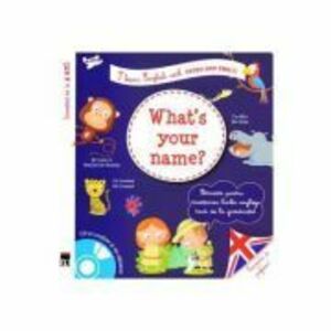 What's your name? + CD - I learn English with Peter and Emily - Larousse imagine