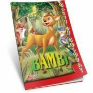Bambi. Carte de colorat A5 imagine