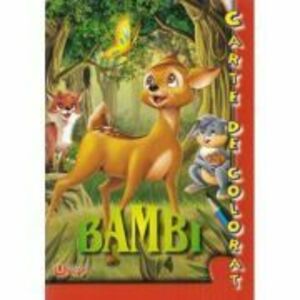 Bambi. Carte de colorat imagine