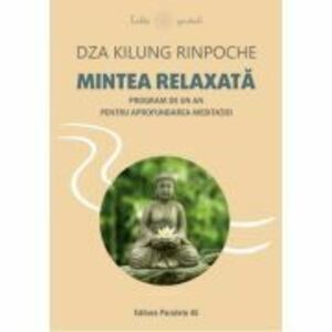 Mintea relaxata. Program de un an pentru aprofundarea meditatiei - Rinpoche Dza Kilung imagine