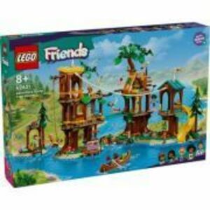 LEGO Friends. Casa din copac din tabara de aventuri 42631, 1128 piese imagine