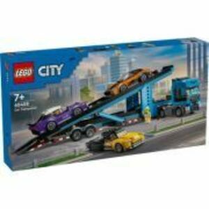 LEGO City. Camion transportor de masini sport 60408, 998 piese imagine