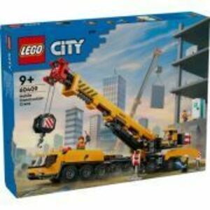 LEGO City. Macara mobila galbena de constructii 60409, 1116 piese imagine