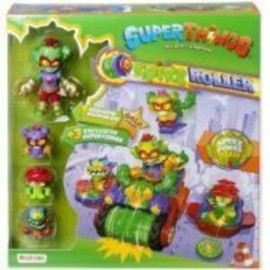 Set de joaca cu masinuta si figurine SuperThings - Spike Roller Cactus imagine