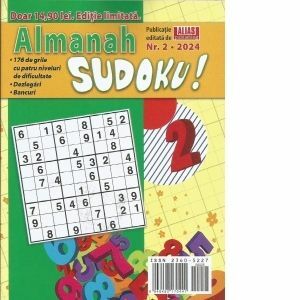 Almanah Sudoku, Nr.2/2024 imagine
