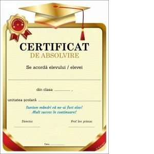 Certificat de absolvire imagine