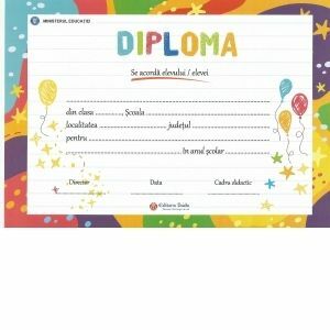 Diploma scolara 2023 - model 8 imagine