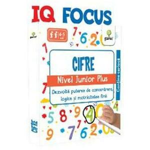 IQ Focus - Cifre. Nivel Junior Plus 4-5 ani imagine