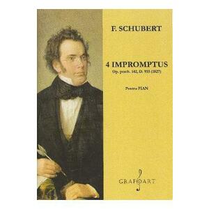 4 impromptus pentru pian - Franz Schubert imagine