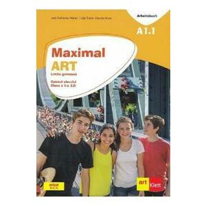 Maximal ART A1.1 - Limba germana - Clasa 5 L2 - Caietul elevului + CD - Julia Katharina Weber, Lidija Sober, Claudia Brass imagine