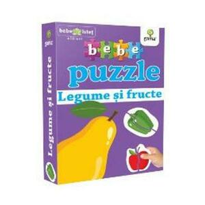 Bebe Puzzle +18 luni - Legume si fructe imagine