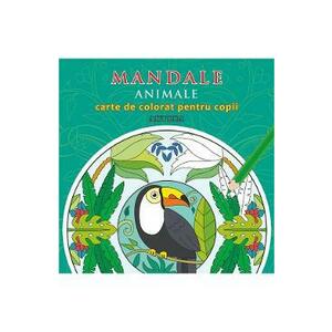 Mandale: Animale. Carte de colorat pentru copii imagine