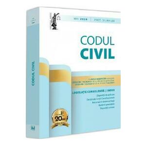 Codul civil. Legislatie consolidata si Index Mai 2024 imagine